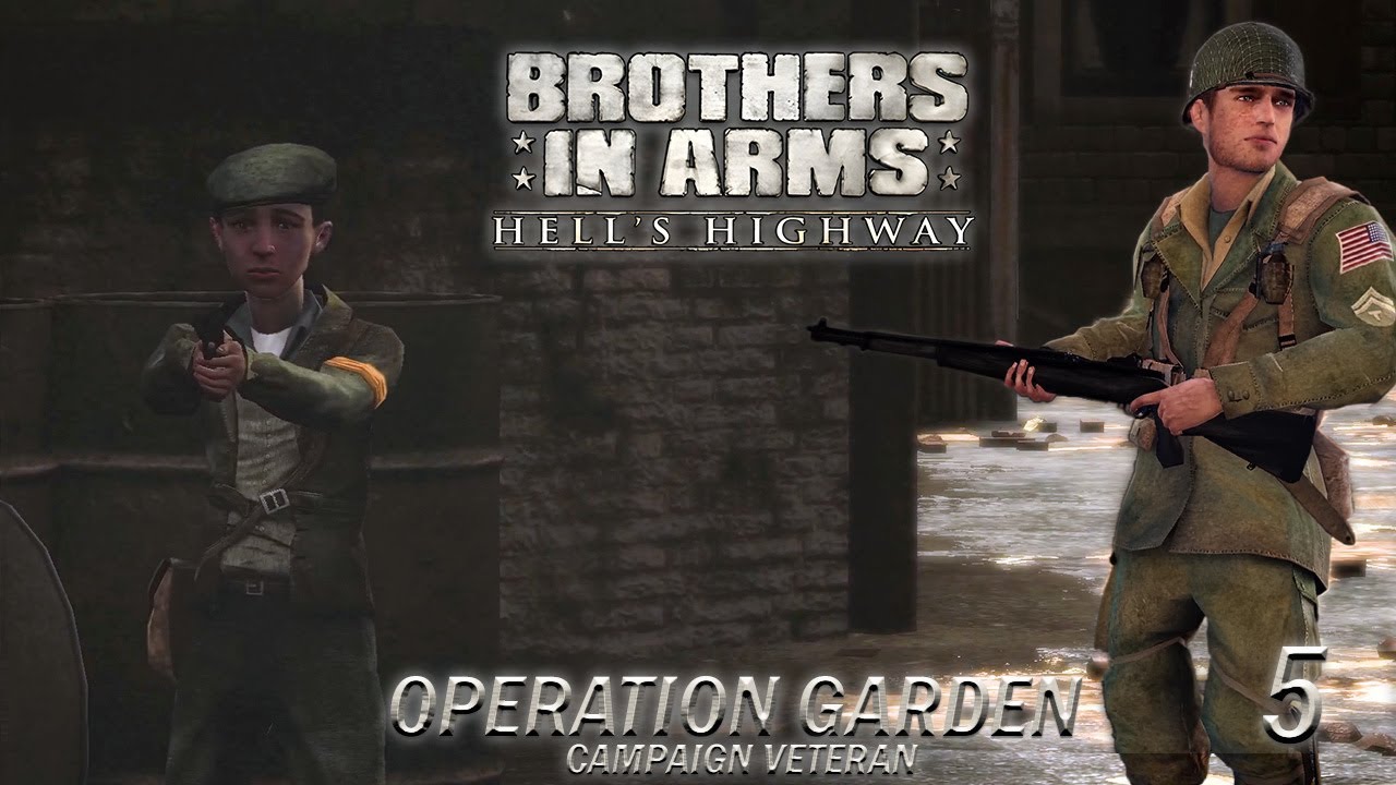 Brothers in Arms: Hell's Highway | Operation Garden | Veteran Gameplay