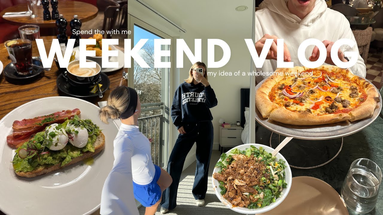 my idea of a wholesome weekend in London | evenings in, long walks & running