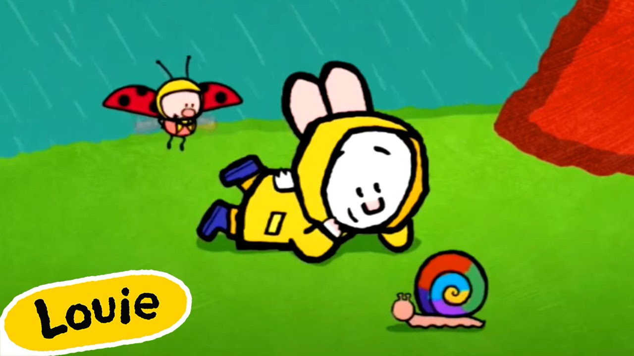 🐰🎨 Louie, dibújame un CARACOL 🐌 Temporada 1 Episodio 2  | Dibujos Para niños