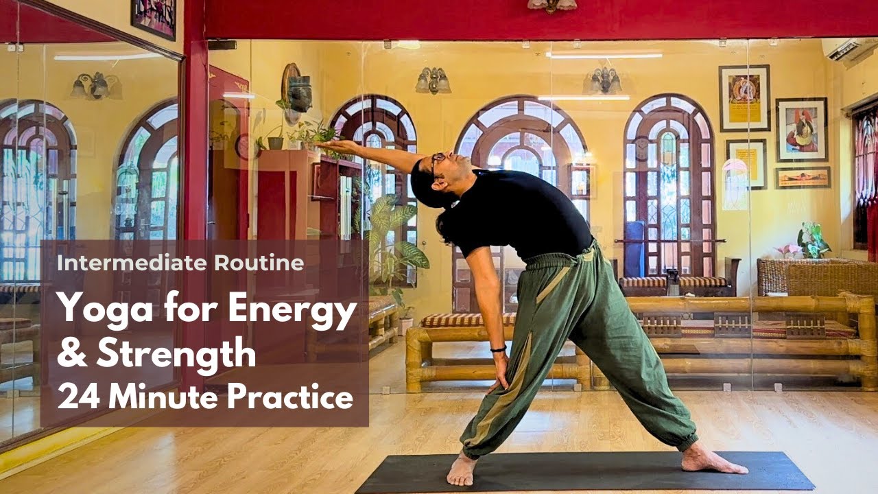 Strong Morning Yoga Routine (24 Mins) | Full-Body Mobility + Core