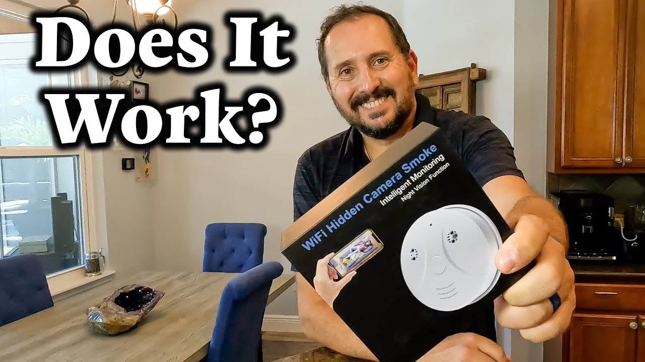 Раскройте правду: обзор скрытой камеры с датчиком дыма 4K и Wi-Fi-шпионом