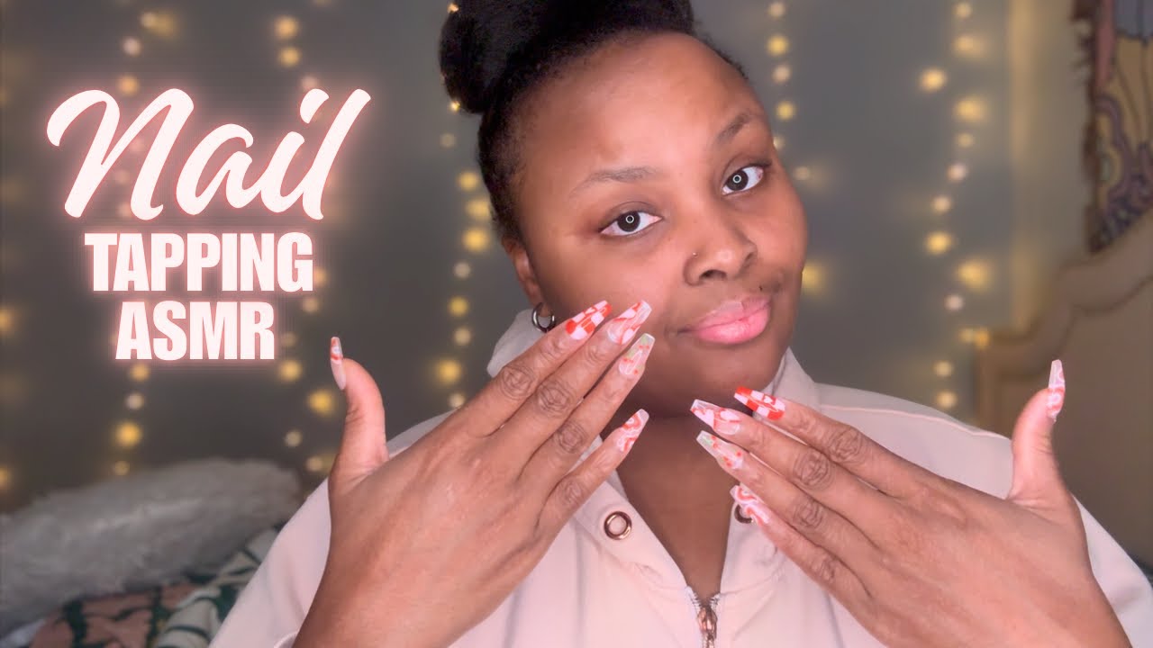 My First Nail Tapping Video 💅🏿✨| ASMR