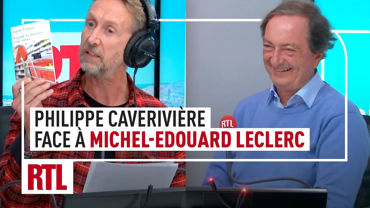 Philippe Caverivi&egrave;re face &agrave; Michel-Edouard Leclerc 🤣