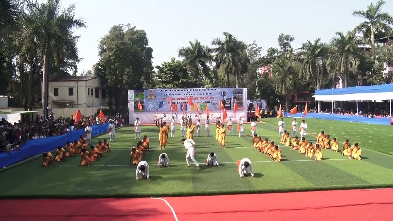 LEZIM DISPLAY | SPORTS DAY 24-25  | J.B.LUDHANI HIGH SCHOOL | SAURABH YADAV