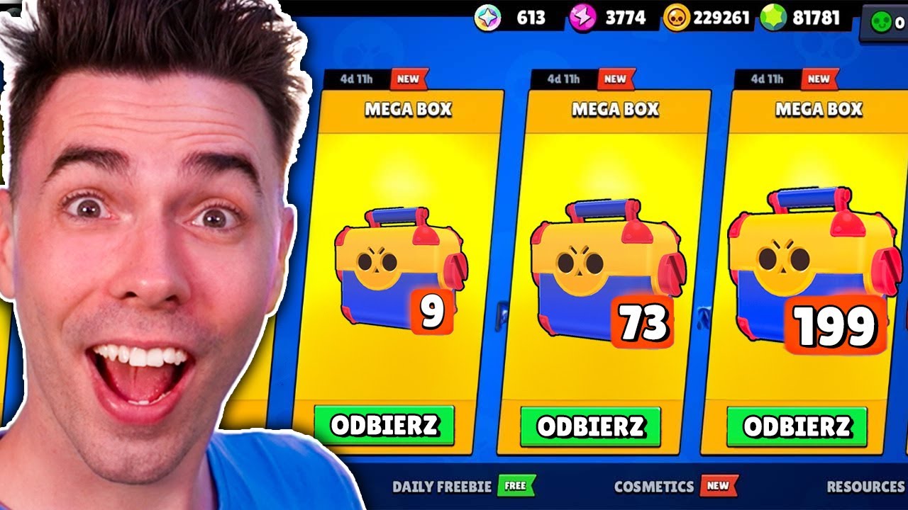 Jak Odebrać MEGA SKRZYNIE ZA DARMO w BRAWL STARS!