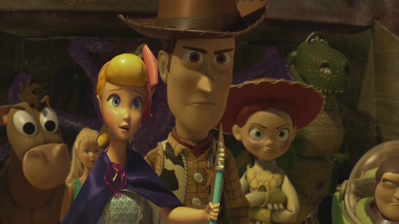 what if Bo Peep was in TOY STORY 3 ...