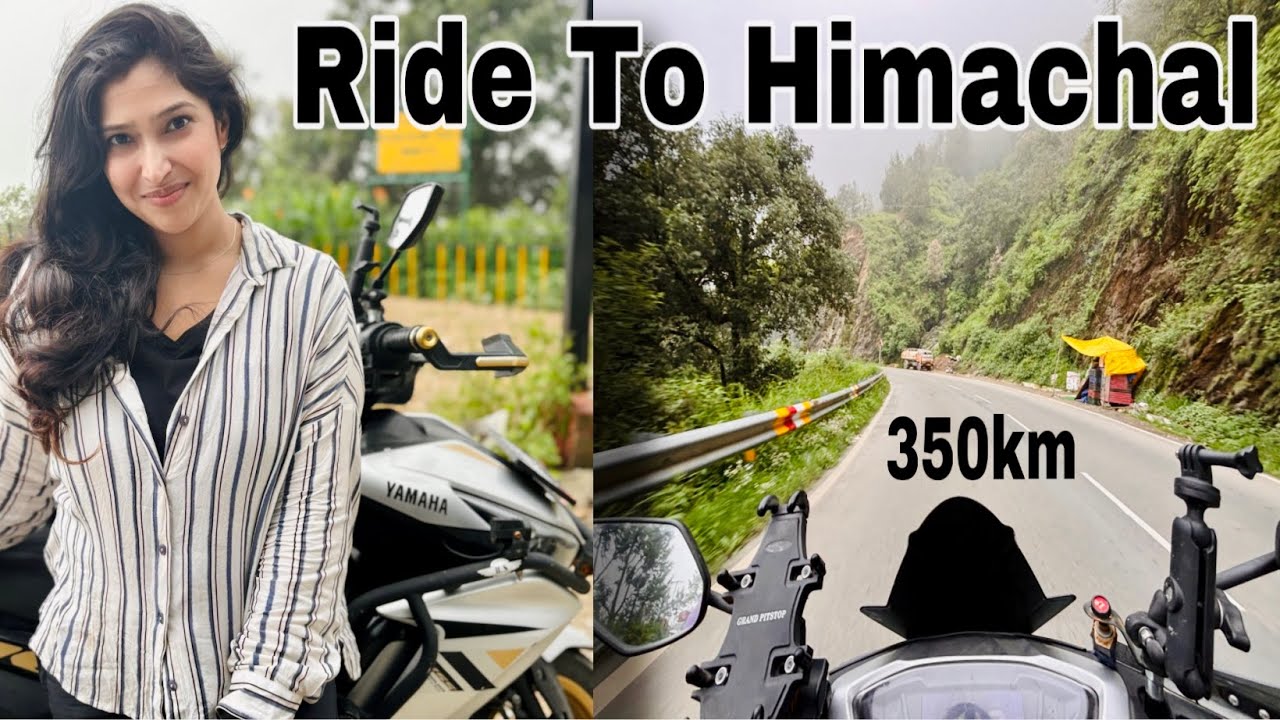 Ep:1- Rohtak to Shimla Ride 350km@wandererqueenyash