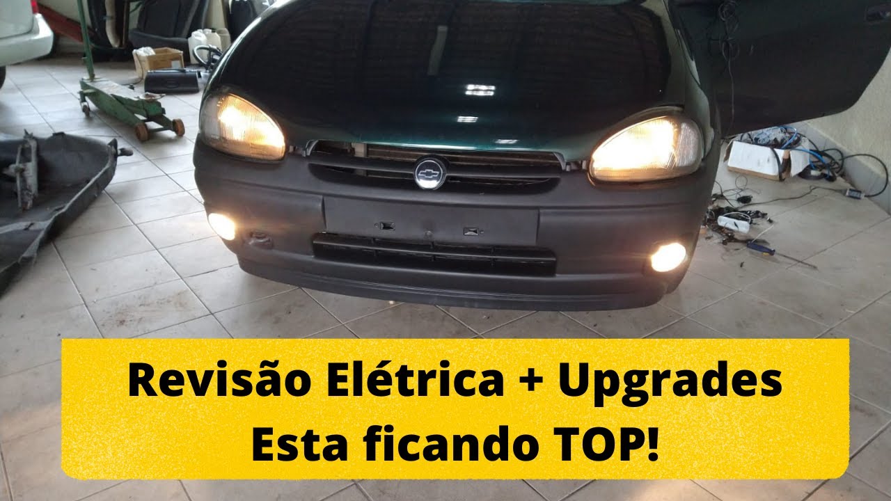 GM Corsa Wind Super 96/97 1.0 MPFI - Revisão elétrica + Upgrades - #Ep03