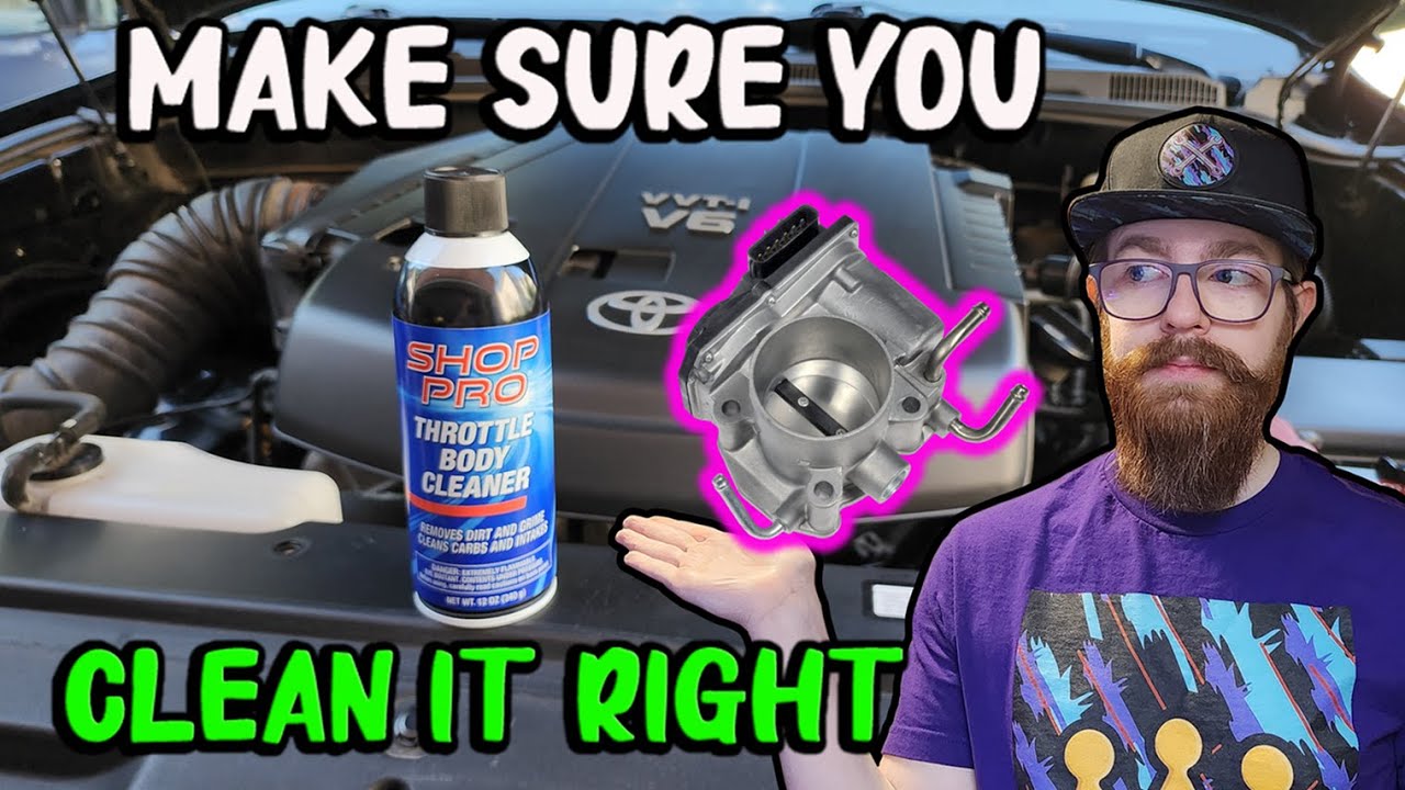 How To Clean Your Toyota Throttle body