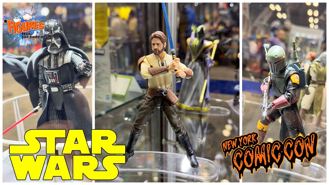 Интервью и экскурсия по стенду Hasbro Star Wars на NYCC 2025! Анонс и расширенная вселенная!