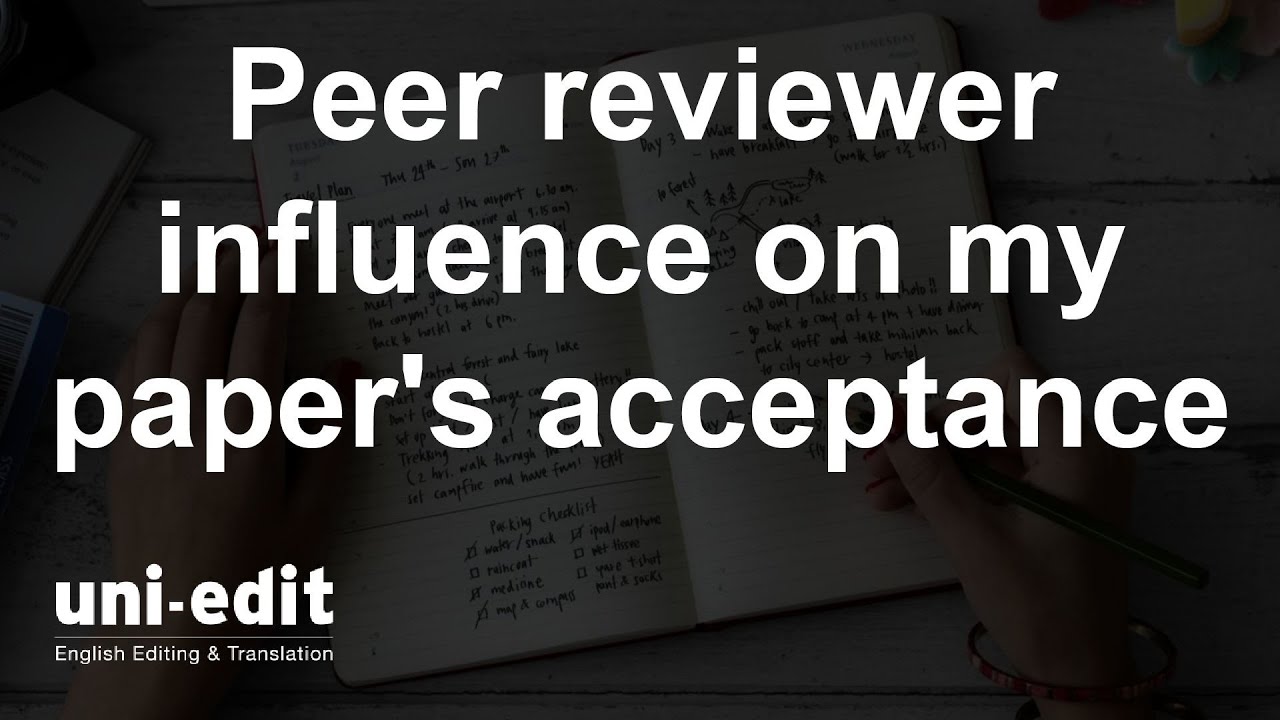 How does the peer reviewer at a journal influence paper acceptance?
