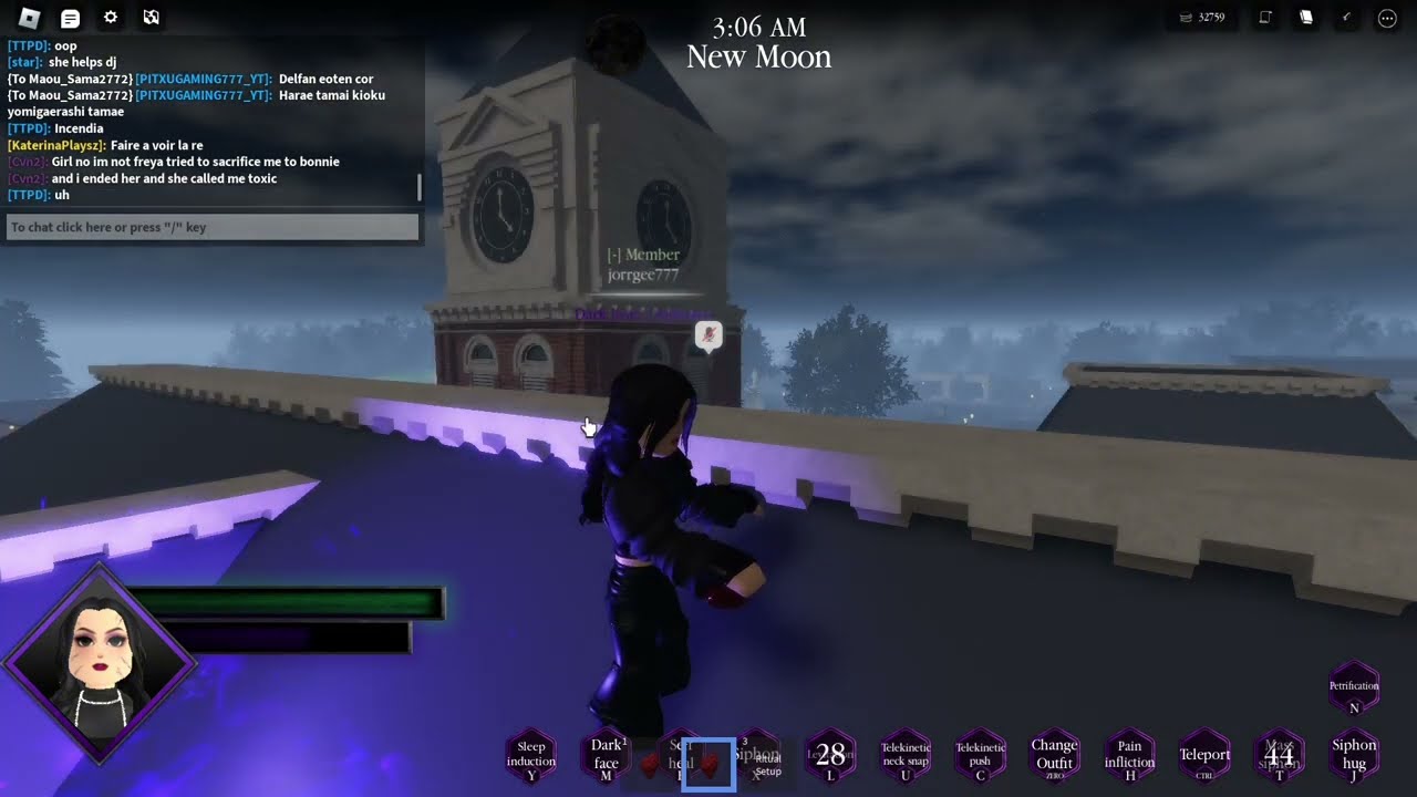 IMMORTAL DARK JOSIE BEING TOXIC | THE SUPERNATURAL LEGACIES ROBLOX *Unedited*