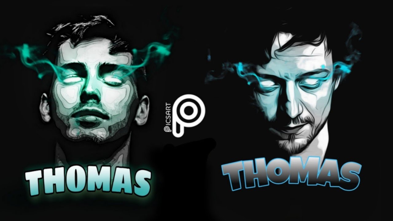 How to Create GAMING FACE LOGO/DP Design In PicsArt | Editing Tutorial Video | Gamer Smokey Eye DP