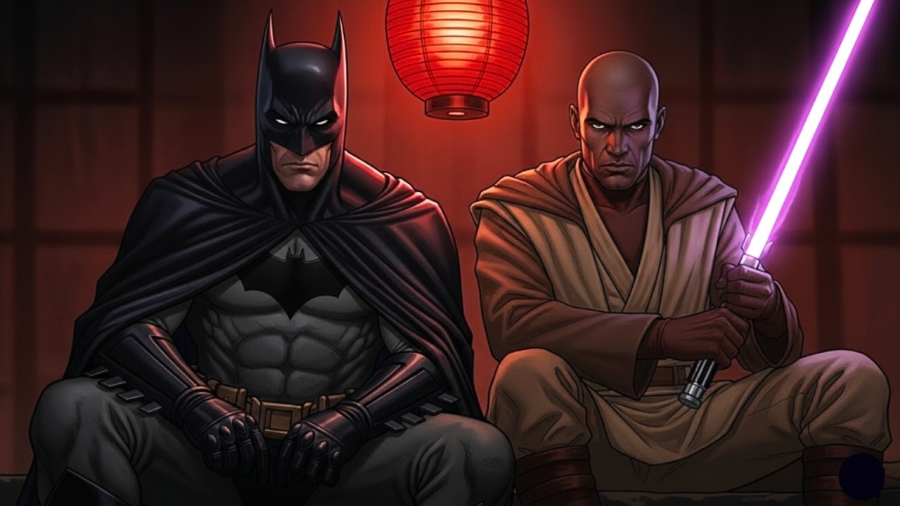 Batman and Mace Windu Discuss 'FEAR AS A TOOL'