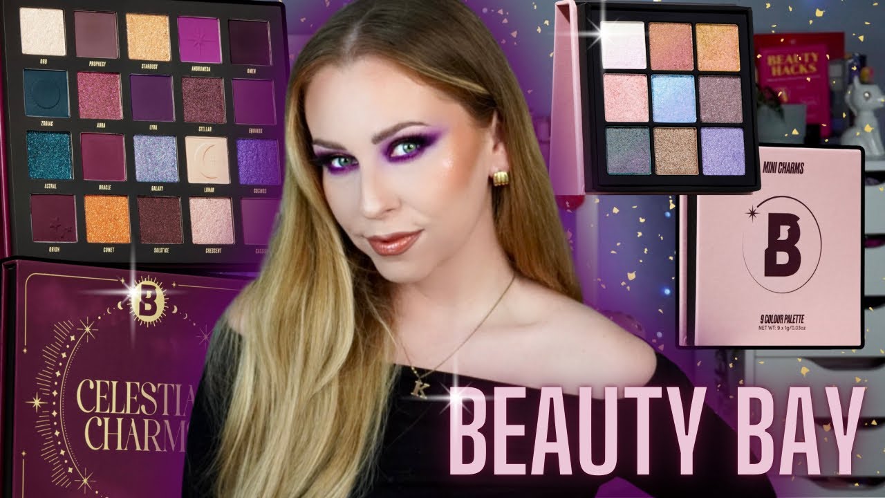 НОВАЯ ПАЛЕТКА BEAUTY BAY CELESTIAL CHARMS & MINI CHARMS | Образцы и первые впечатления