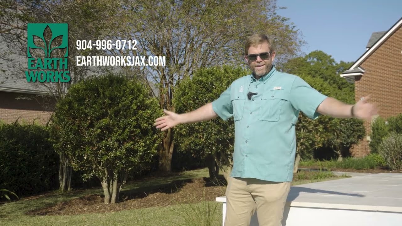 We Lifted an Entire Sinking Yard | Jacksonville, Florida Landscape Transformation
