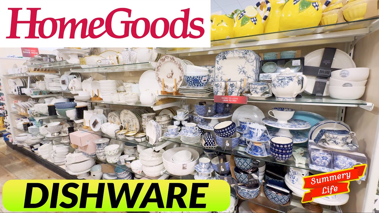 HOMEGOODS Dishware That Will Brighten Your Table! Walkthrough🏠🍽️