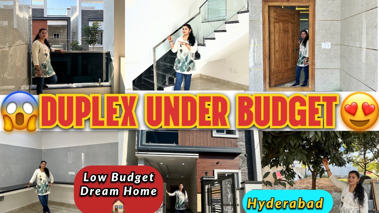 🤑🏡 “Low Budget Duplex Hyderabad 😱 Price & Quality = Unbelievable!” #duplexforsale 
