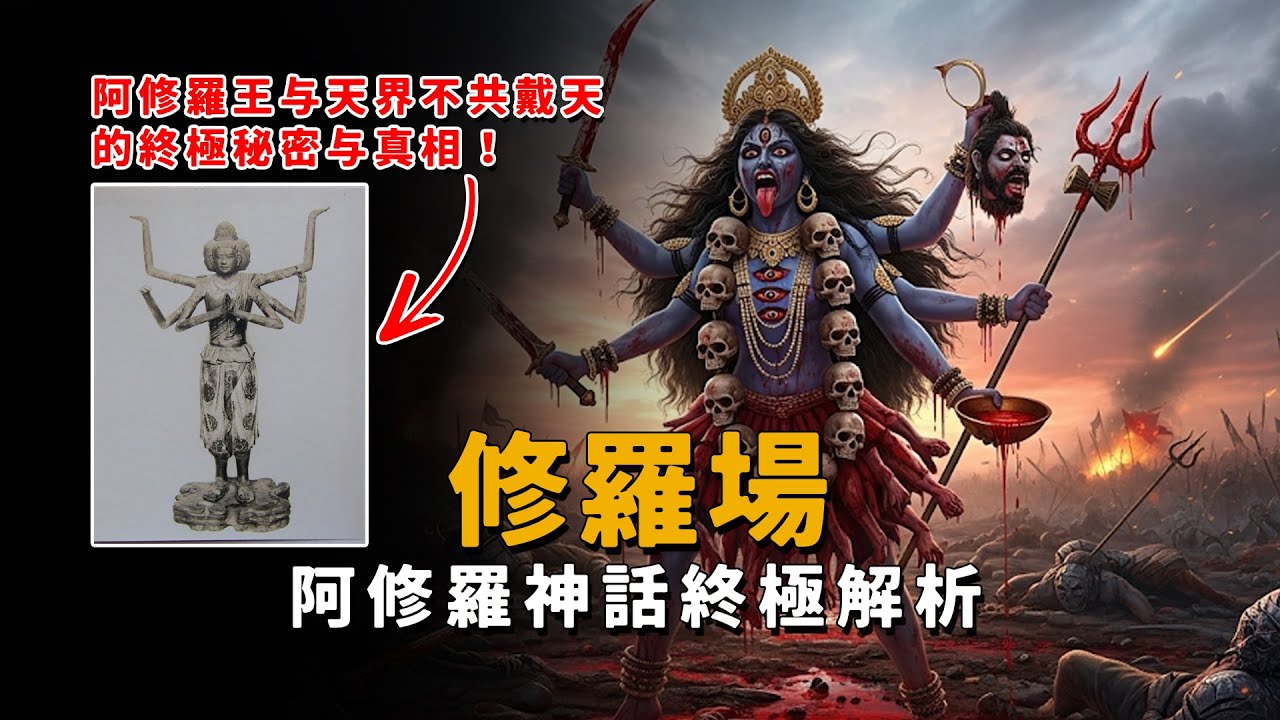 阿修罗之谜：连天神都畏惧的修罗场！【中英双字幕】
