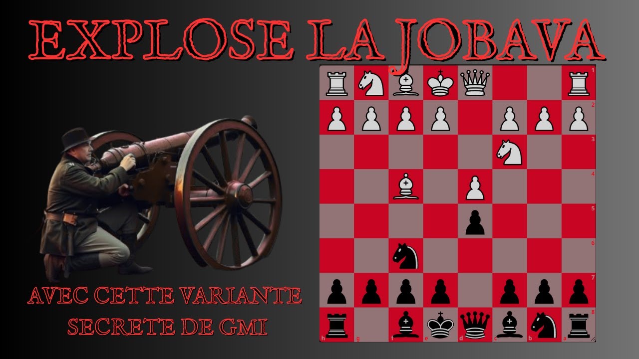 Explose la Jobava – Antidote simple et efficace