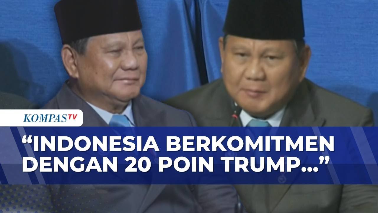 Prabowo Beberkan Alasan Gabung Board of Peace Buatan Trump, Siap Kirim 8 Ribu Pasukan | JMP