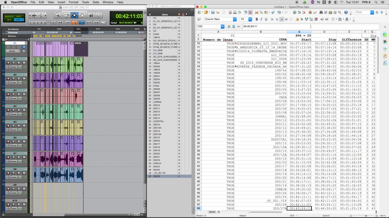 Avid Pro Tools CutScene using AppleScript and Visual Basic