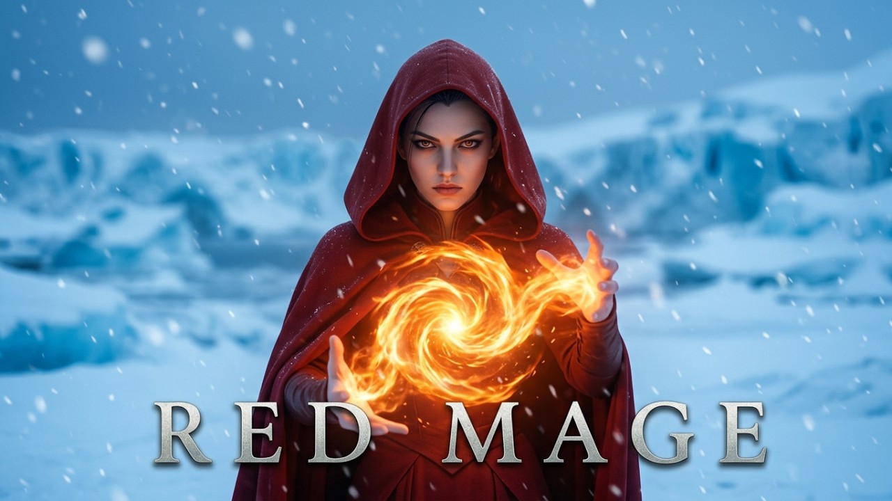 Red Mage Blizzard Battle ❄️🔥