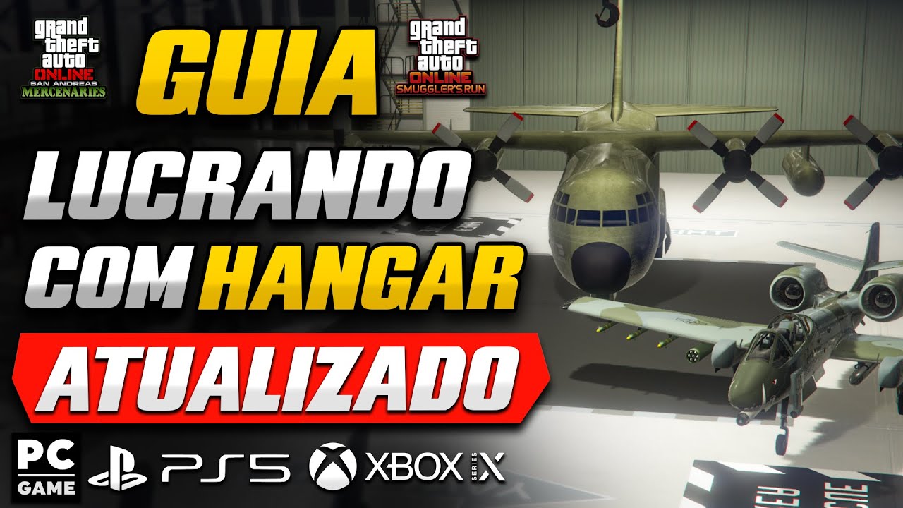Como Lucrar com Hangar (Guia Atualizado) - GTA Online