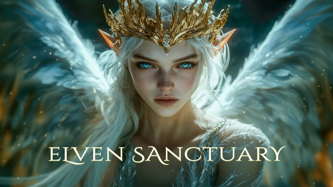 Elven Sanctuary: Enchanted Elvish Views & Relaxing Music With Atmospheric Female Vocals