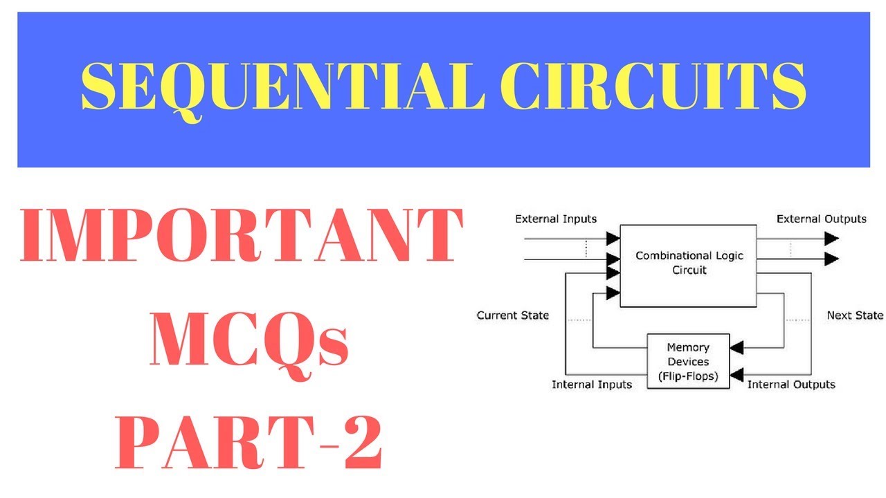 IMPORTANT MCQs | SEQUENTIAL CIRCUITS | Part-2