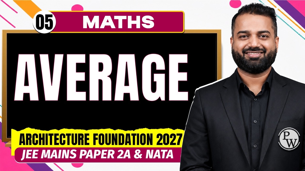 Maths 05 | Average | NATA 2027