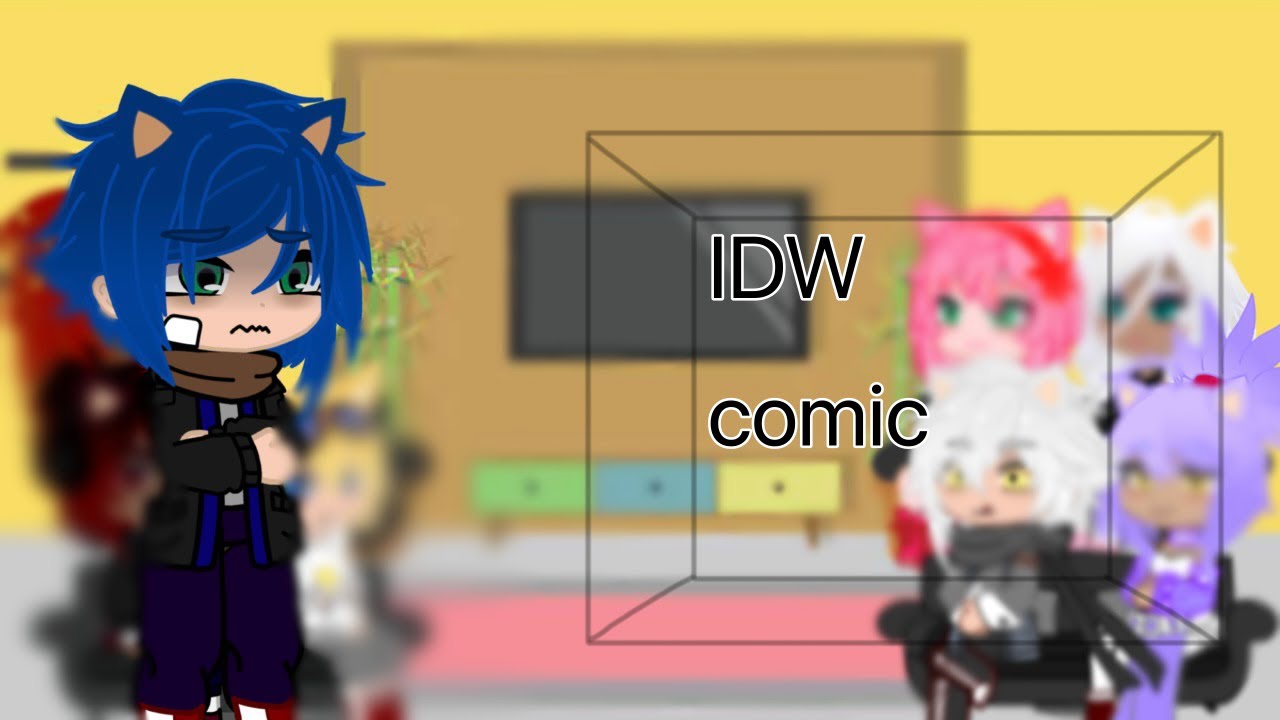 Sonic reacts to the idw comic