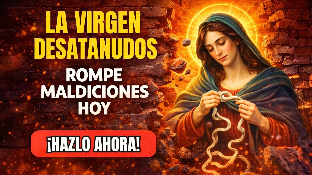 💗Oración MILAGROSA a la Virgen Desatanudos 🙏 ROMPE MALDICIONES DE FAMILIA