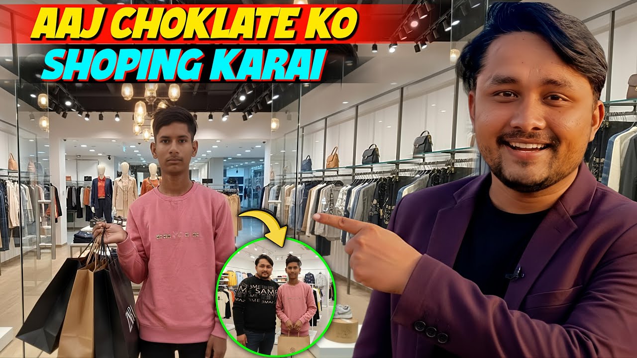 Aaj chocolate ko shopping Karai🥰