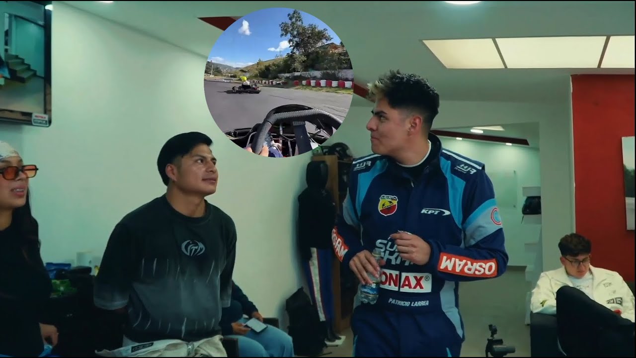 ROMMEL RACP CHOCA CON DOMÉNIKA EN EL ENTRENAMIENTO DE KARTING 😱 | KIKE JAV