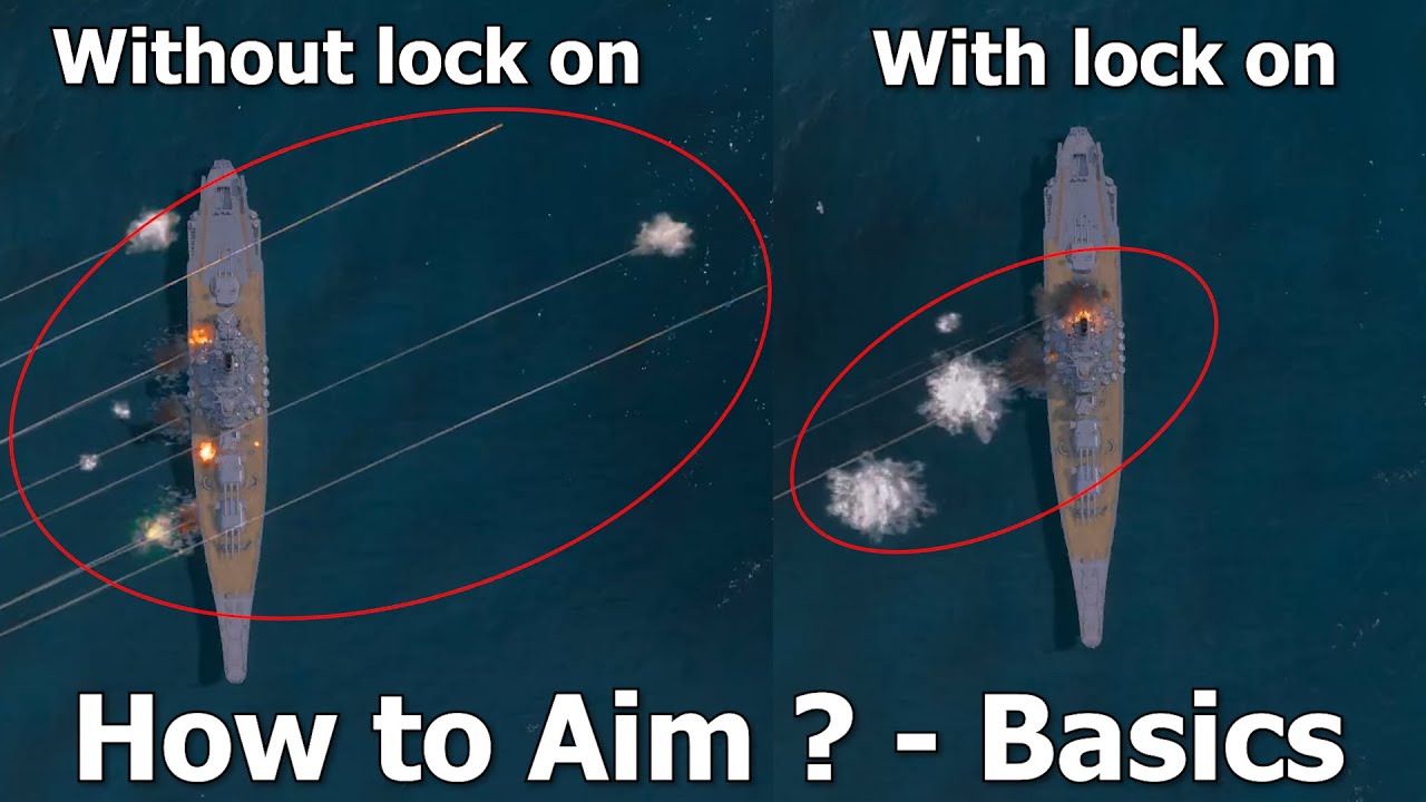 Как целиться? - Руководство WoWs.