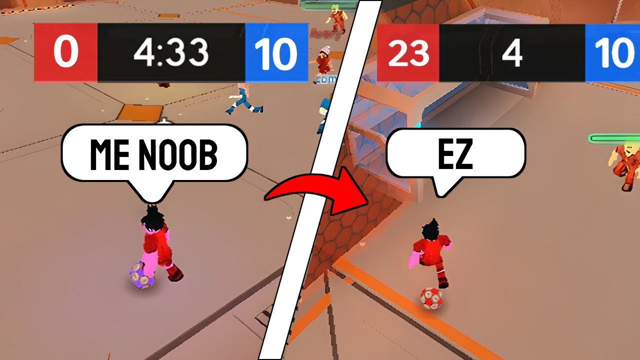 Acting NOOB Then DESTROYING TEAMS In Super Striker League