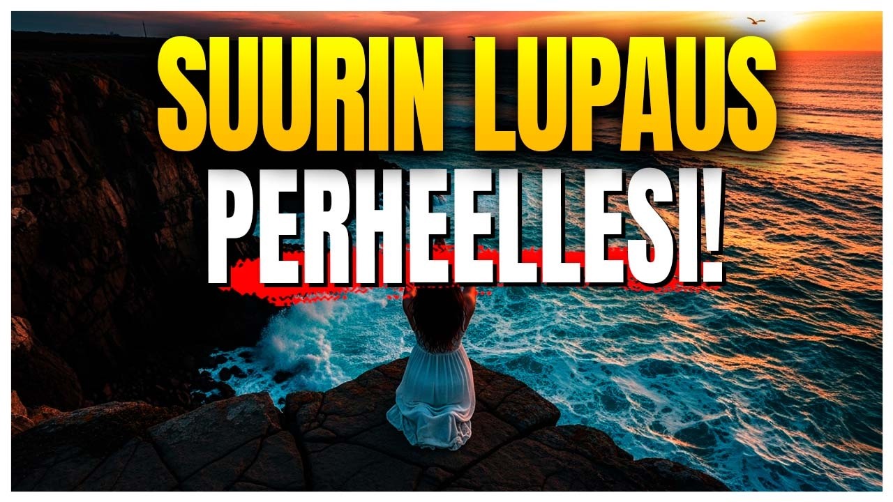 Suurin Jumalan lupaus perheellesi täyttyy tällä viikolla!