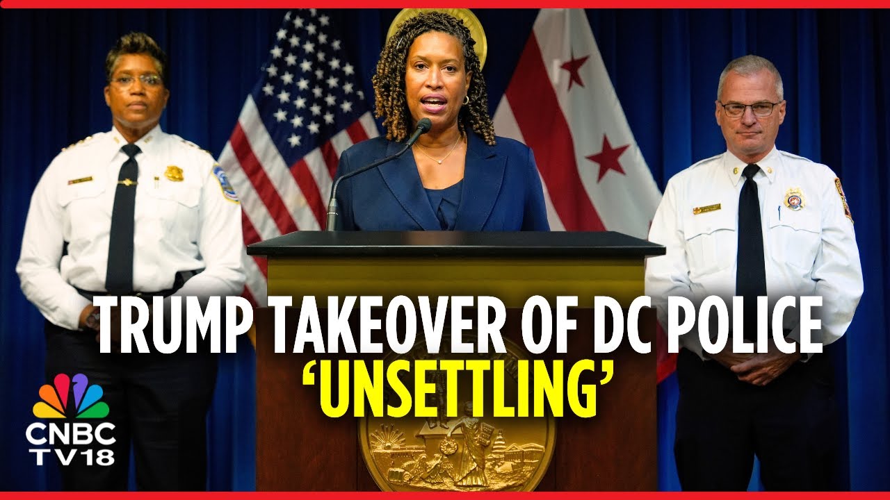 Washington DC Mayor Bowser Calls Trump’s Planned Takeover of DC Police ‘Unsettling’ | N18G