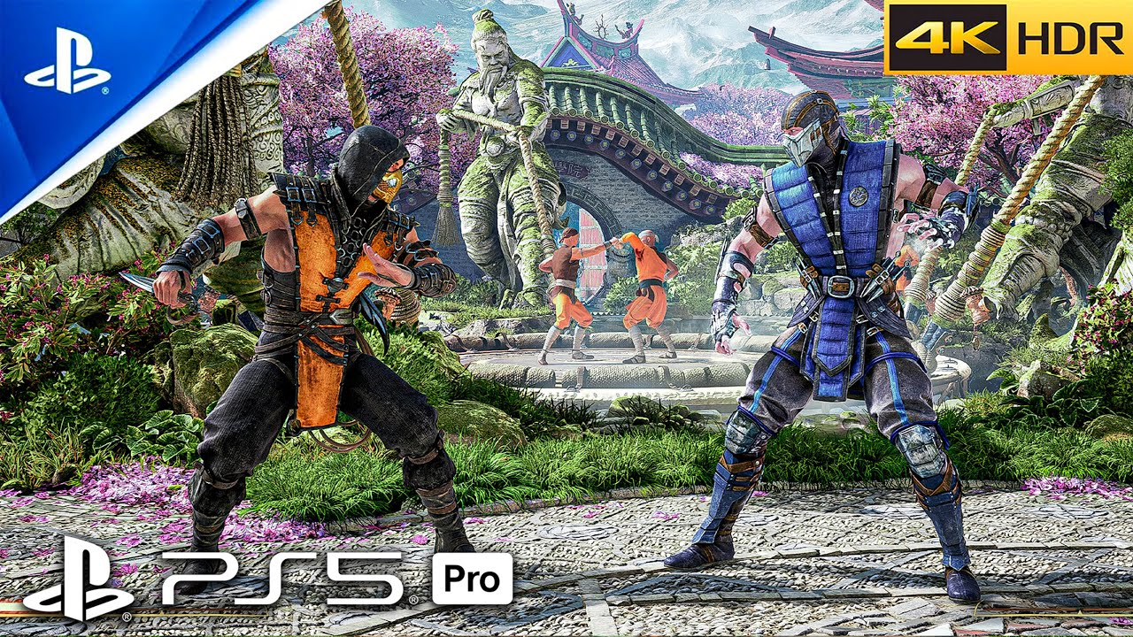 (PS5 PRO) Mortal Kombat 1 | CLAASIC MKX SCRORPIAN VS SUB-ZERO VS KITANA Gameplay [4K60 FPS HDR]