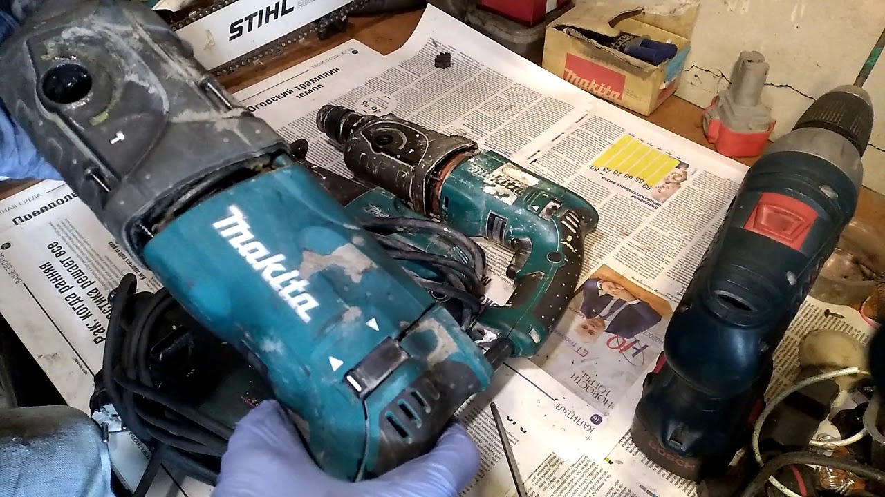 Самый плохой перфоратор Makita HR2470 - это его Китайская Реплика