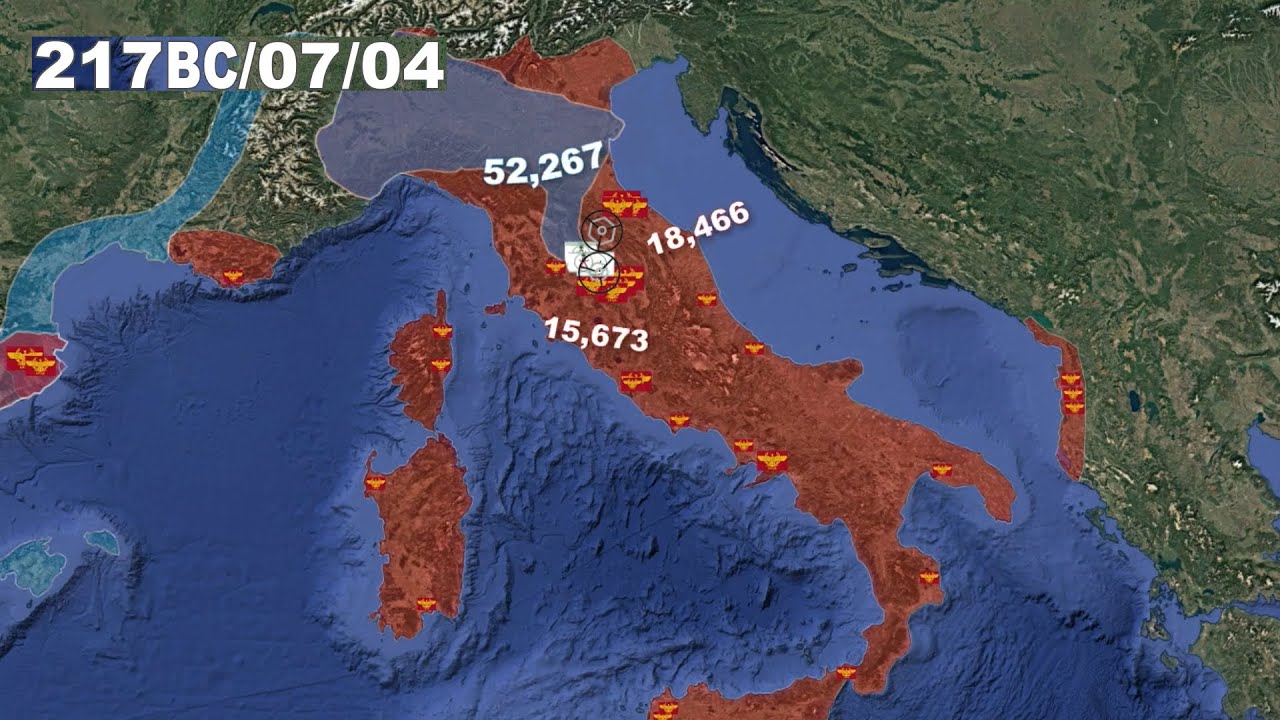 Hannibal Barca vs Rome &ndash; The Second Punic War [Every Day With Units]