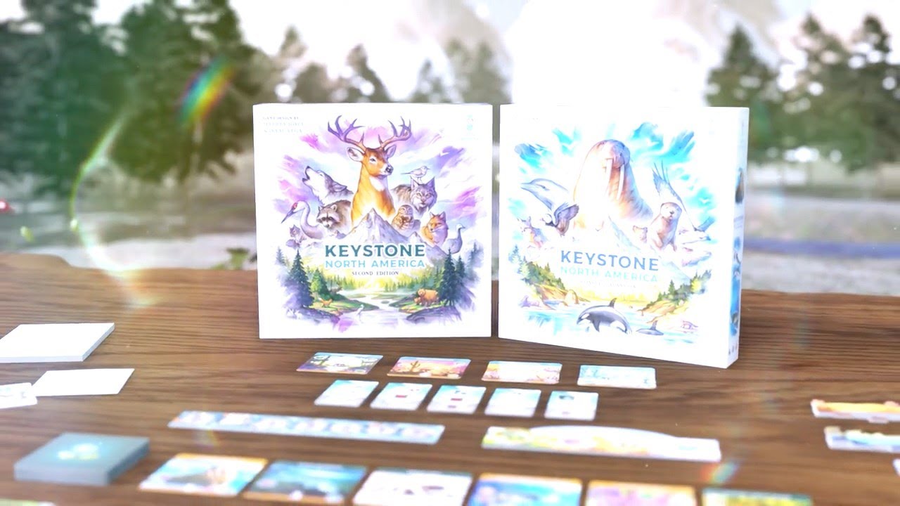 Keystone: North America (2nd Ed) + Coastal Expansion  - Game Trailer