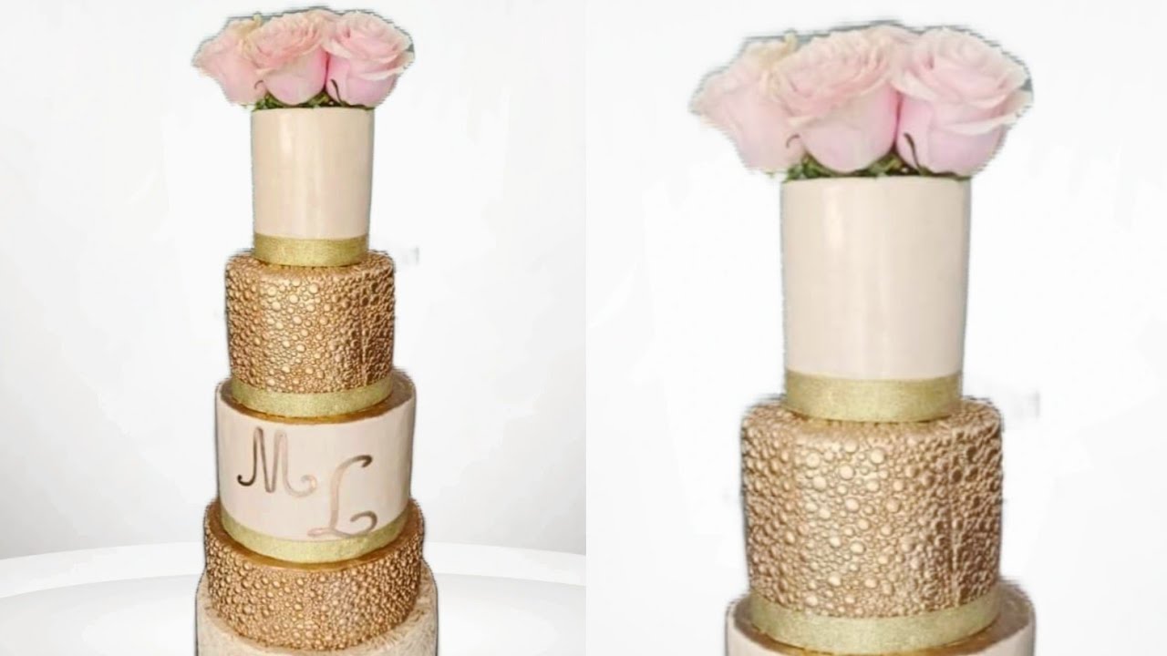 CAKE Tutorial Wedding cake :pièce monté pour mariage 
