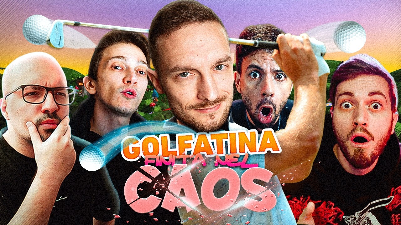 UNA GOLFATINA INIZIATA BENE E FINITA NEL CAOS PIU' TOTALE w/ROHN,DREAD, GABBO, MOLLU e il MASSEO ⛳