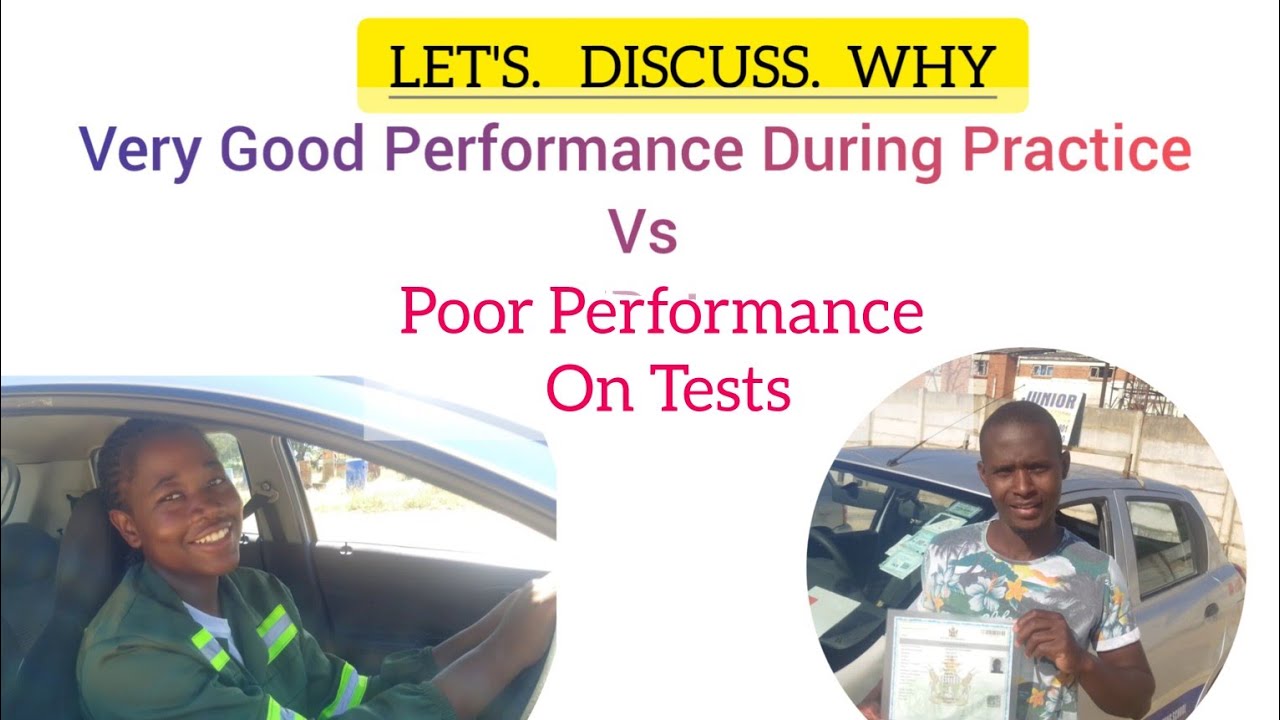 Watch & Discuss The Variance in Exam Performance Vs Practice Performance// Manual Car Driving Tests