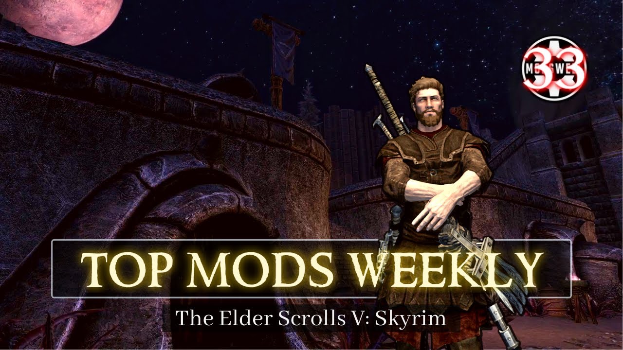Top Mods Weekly: Brand New Combat Animations, Mages College Edits and More!!! (Skyrim XBOX Mods)