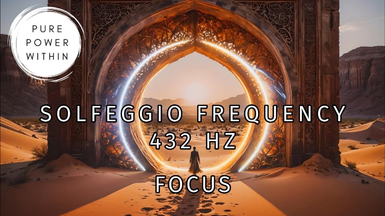 Solfeggio Frequency 432 Hz | Focus | Pure Power Within