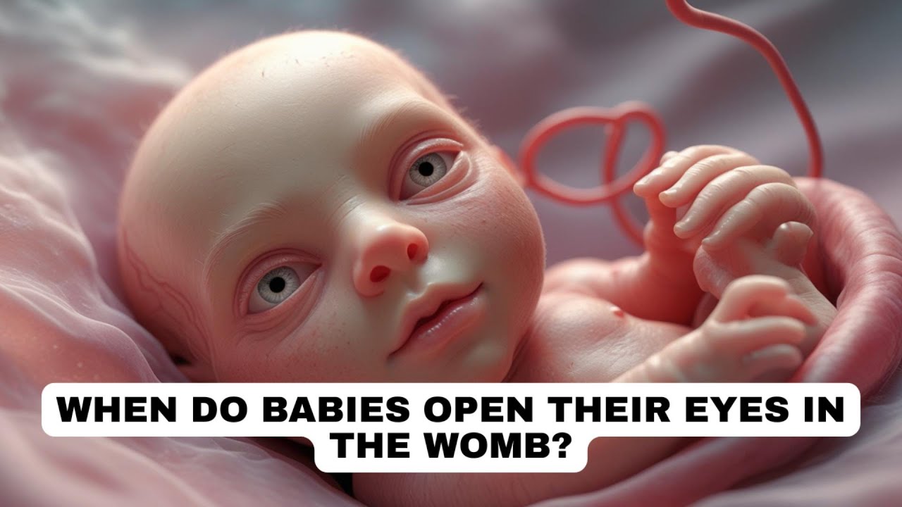 When Do Babies Open Their Eyes in the Womb?