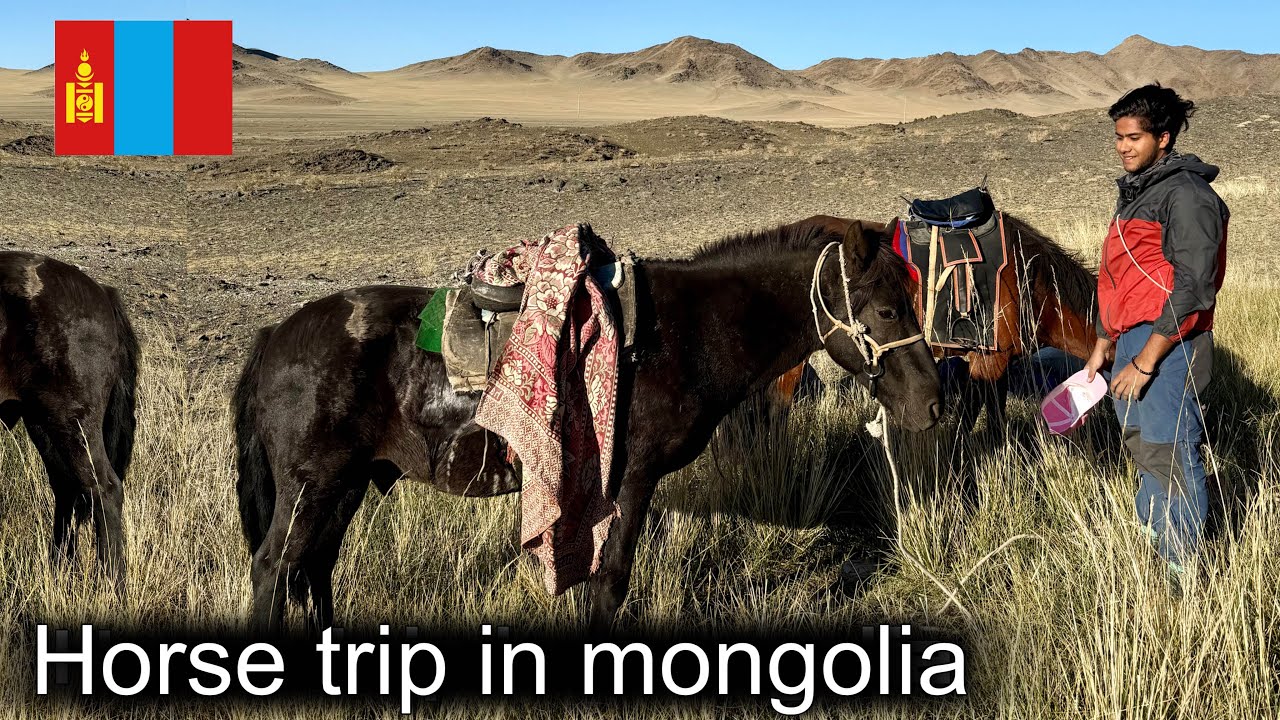 കുതിര യാത്രക്ക് തുടക്കം കുറിച്ചു / Hosrse Packing in Mongolia 